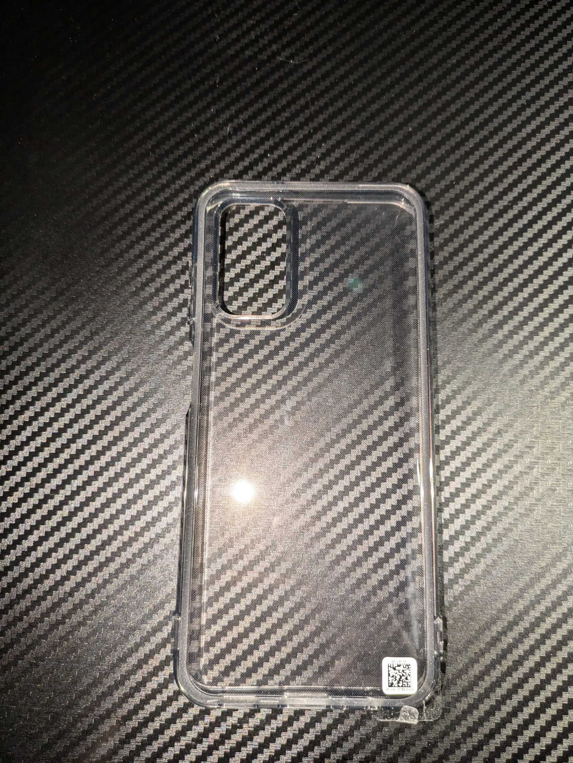 Etui Soft clear cover galaxy a13 ciemno-przezroczysty