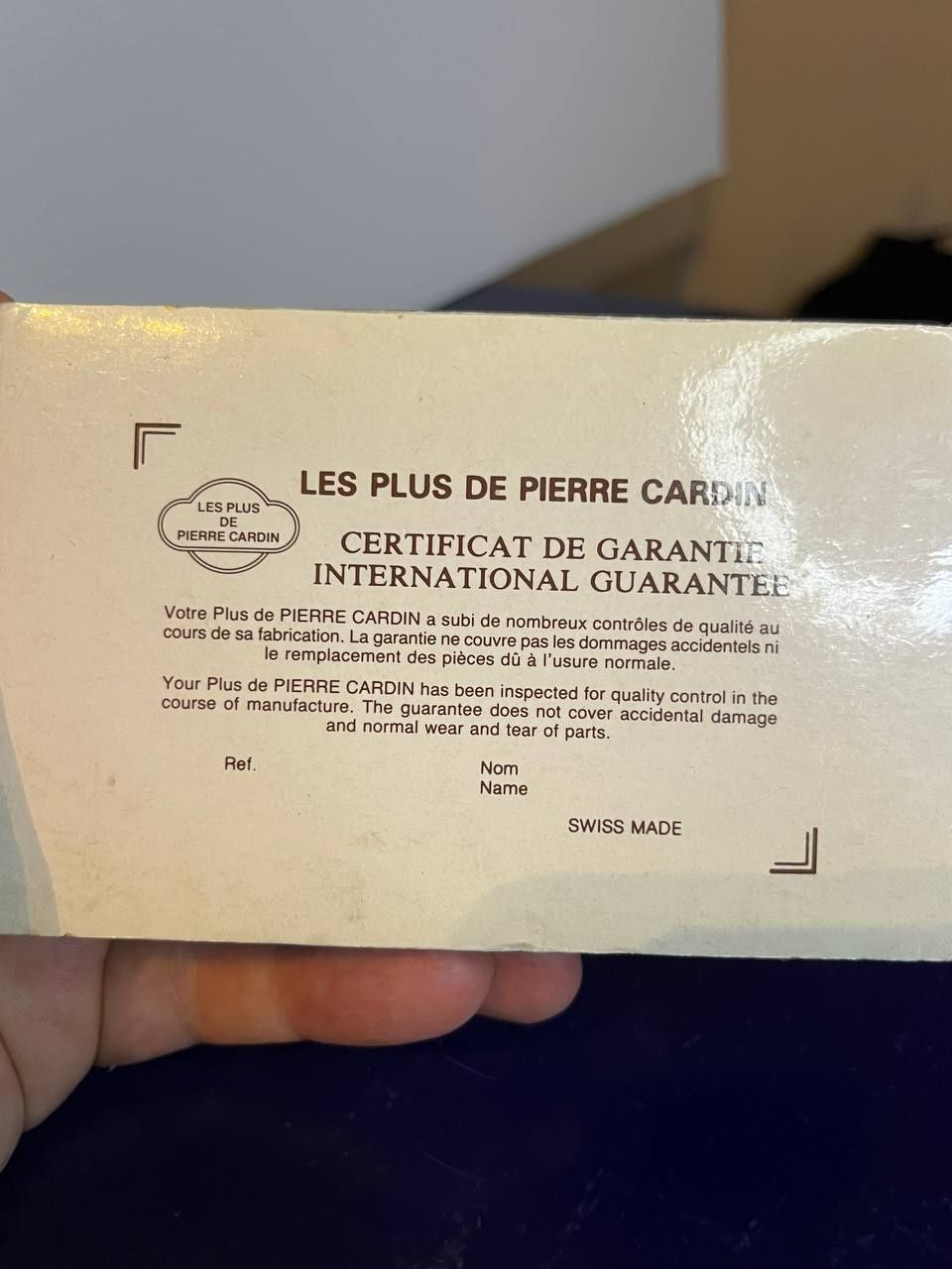 Винтажная зажигалка PIERRE CARDIN