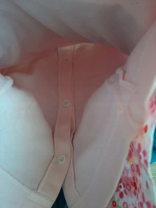 Conjunto Vestido borboleta + Camisola 3-6m