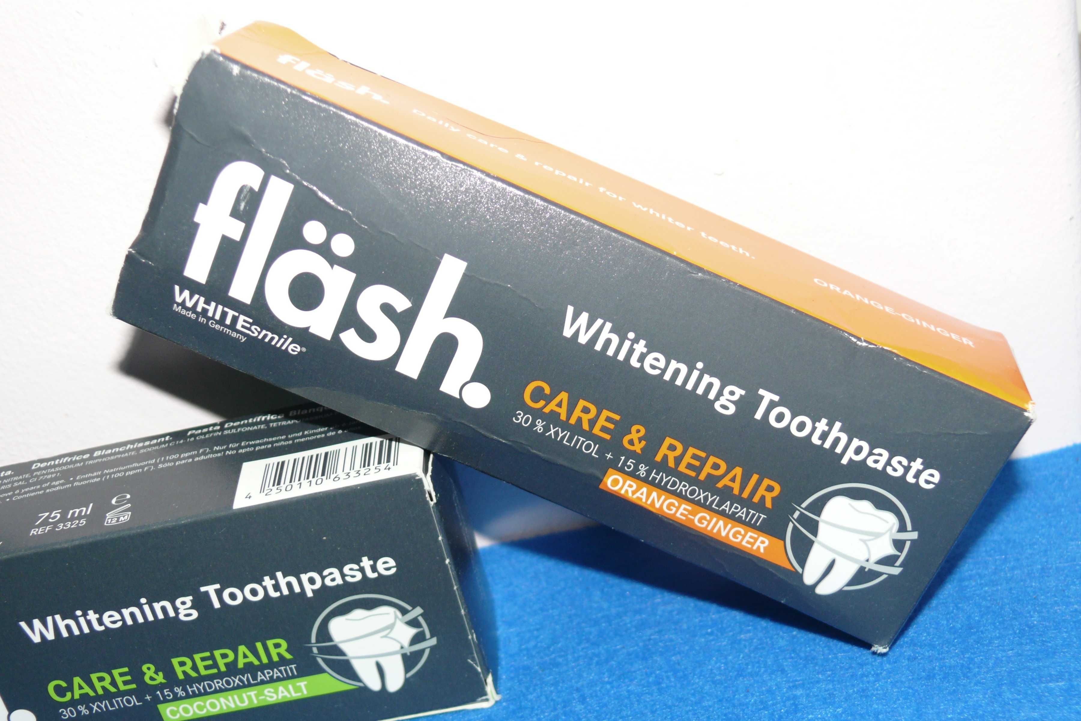 Creme dental flash, Pasta de Dentes