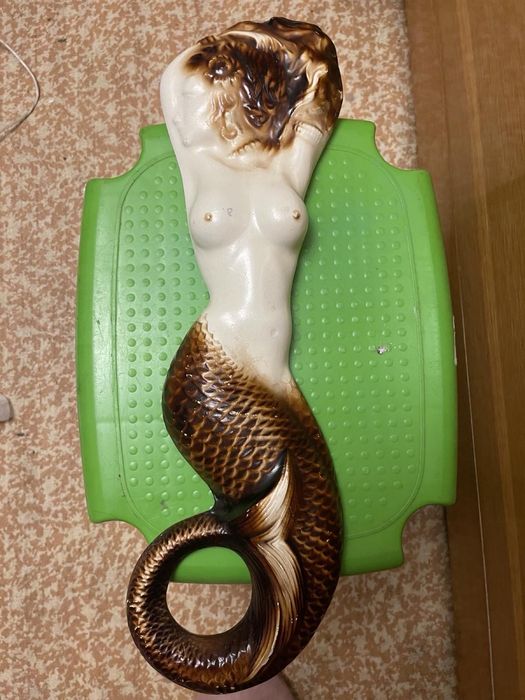 Русалка гипс