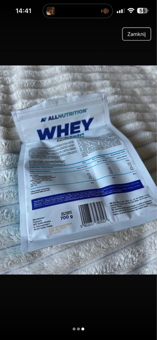 Bialko proteinowe All Nutrition ciasteczkowe