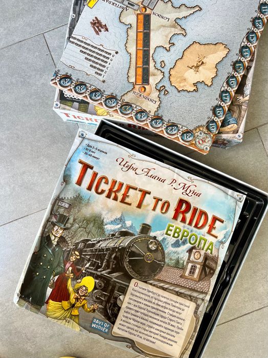 Гра Ticket to Ride Europe