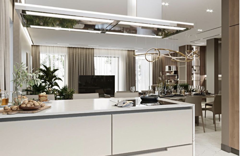 Новый дом 300м2 в стиле hi-tech