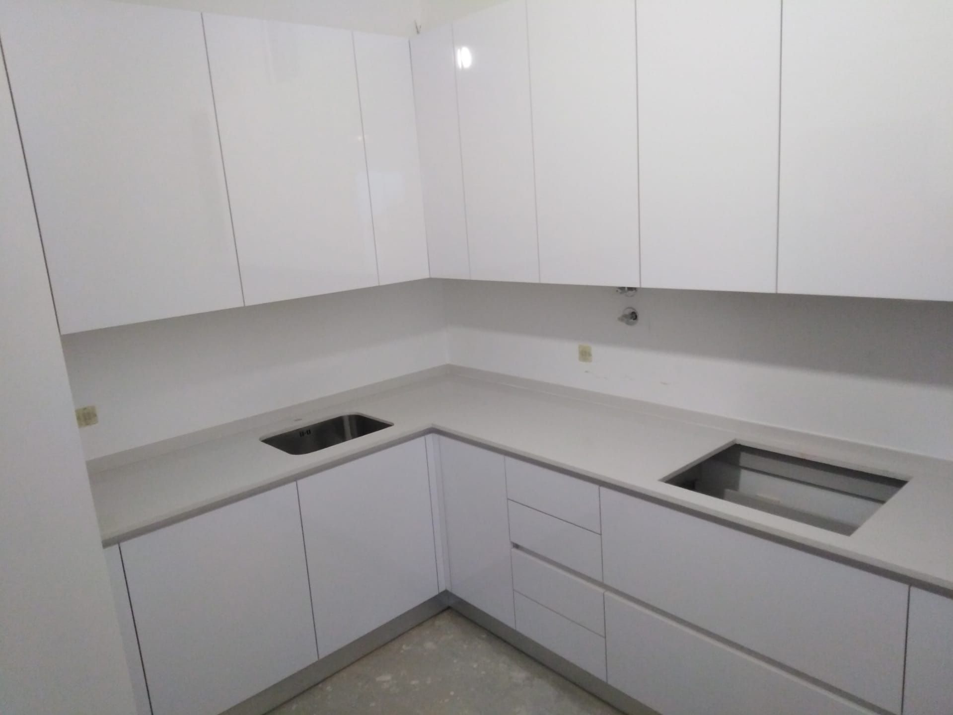 Bancadas de silestone paloma