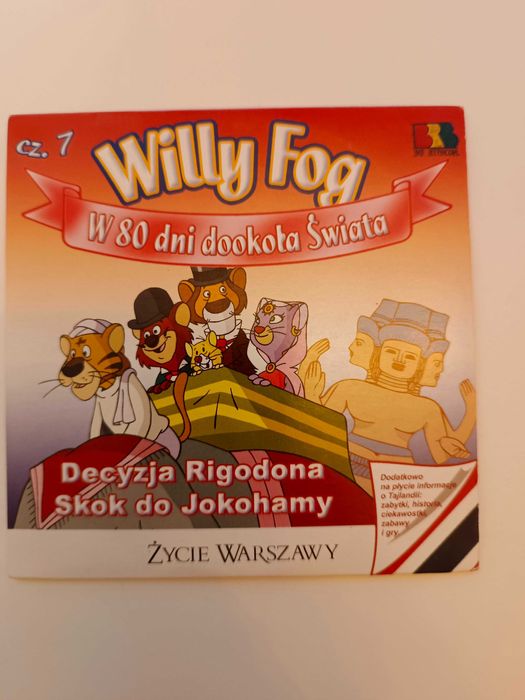 DVD VCD Willy Fog / W 80 dni dookoła świata, część 7 serialu, polski