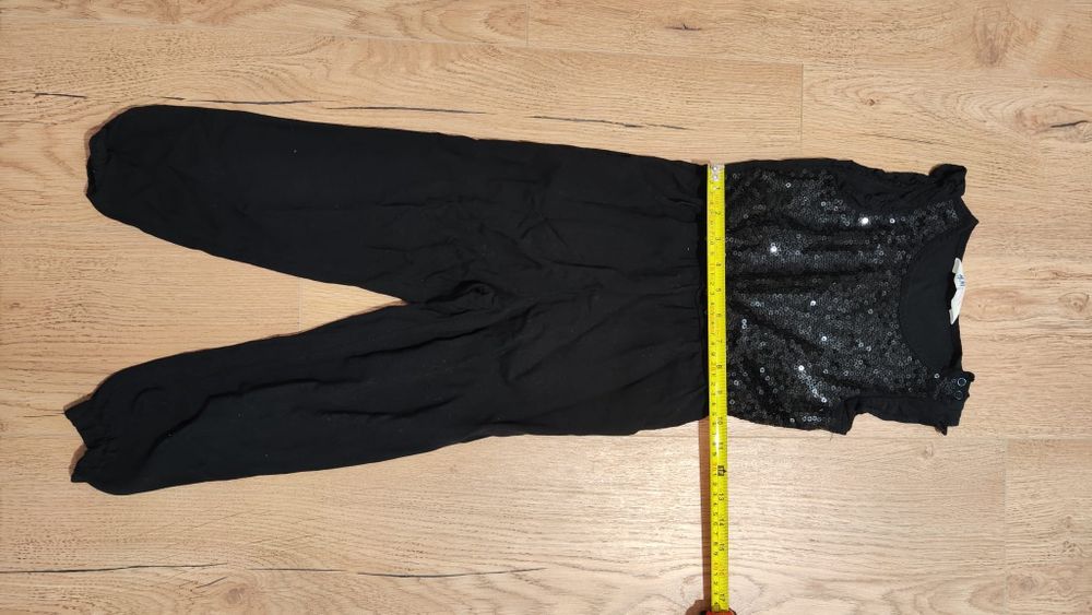 Spodnie kombinezon z cekinami dla dziewczynki rozm 110 H&M