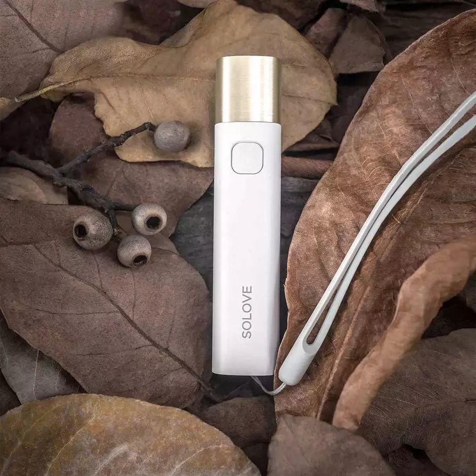 Ліхтар, XIAOMI SOLOVE X3S USB Flashlight & 3000mAh Power Bank, фонарик