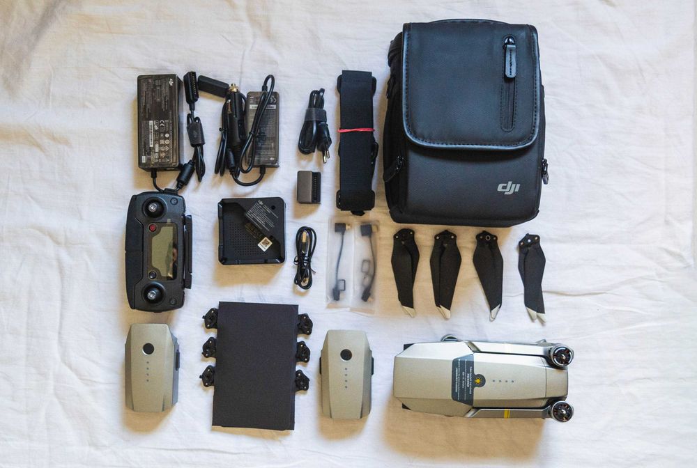 Квадрокоптер Mavic Pro Platinum Fly More Combo (повна комплектація)