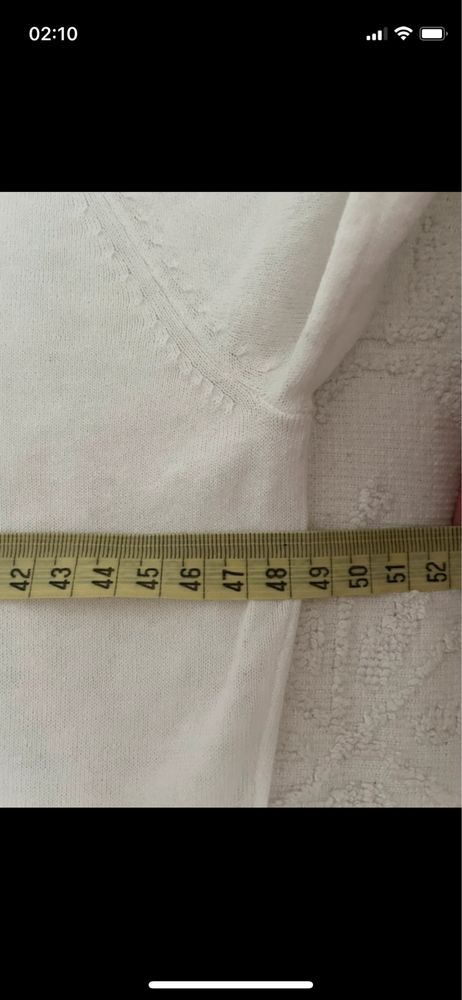 Sweterek Polo Massimo Dutti.  Bawelns i jedwab