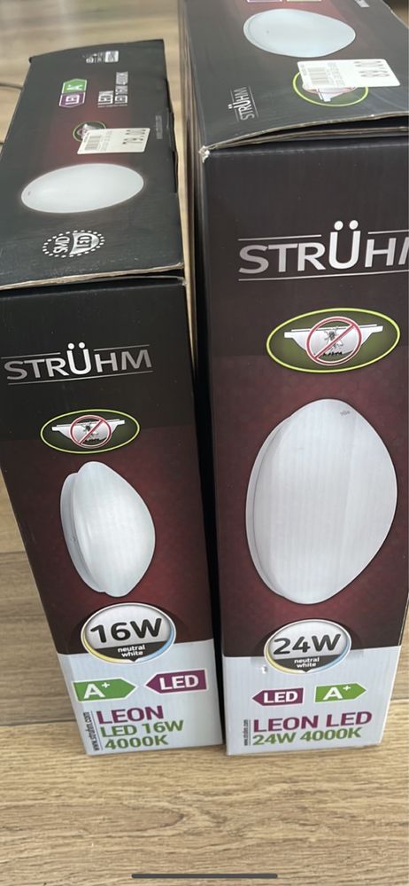 Lampa led sufitowa nowa marki Struhm 16 W 4000 K