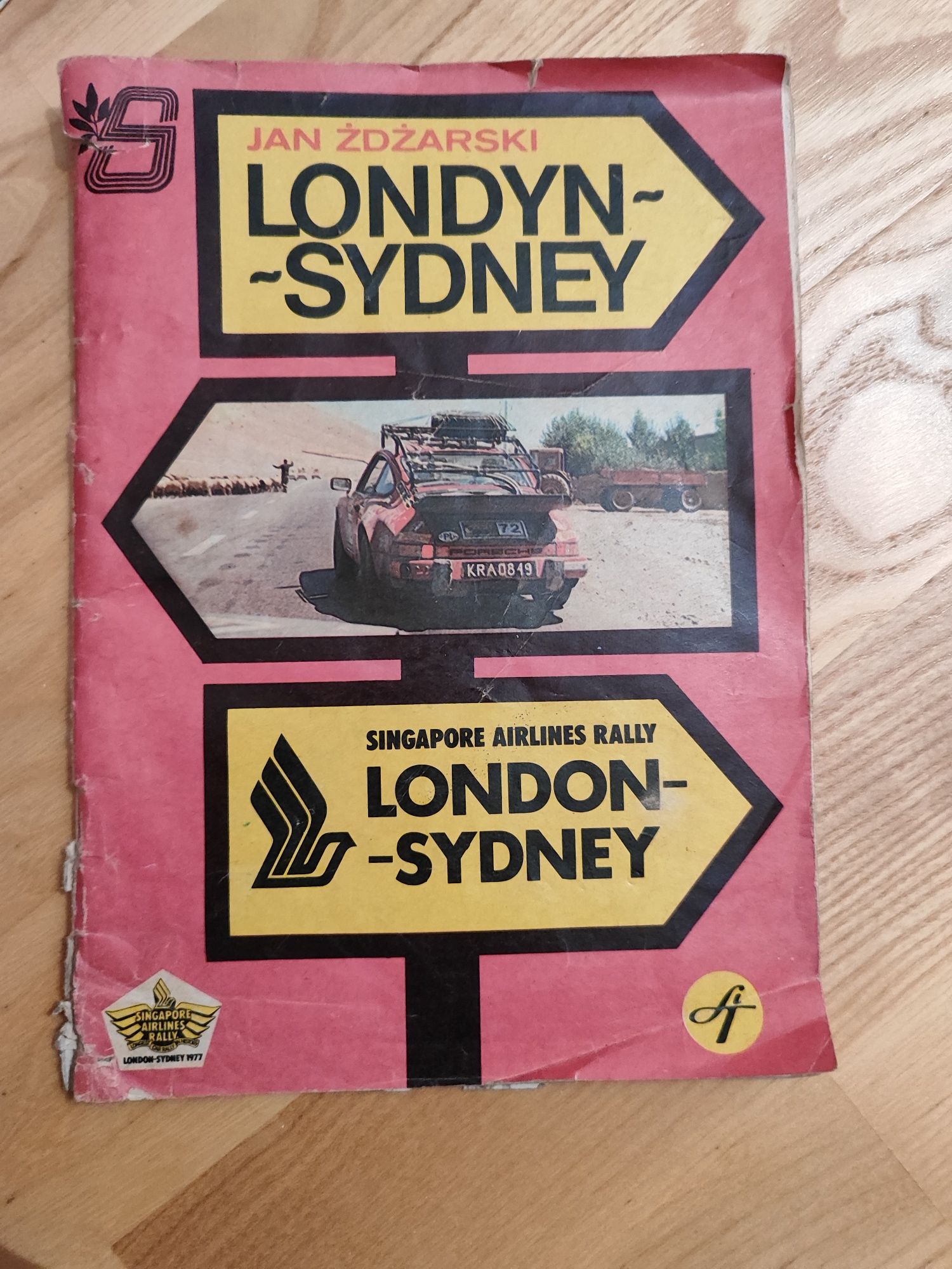 London Sydney Jan Żdzarski książka rajd