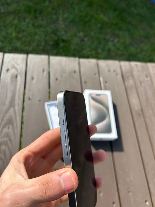 IPhone 15 Pro 128G Natural/White Titanium