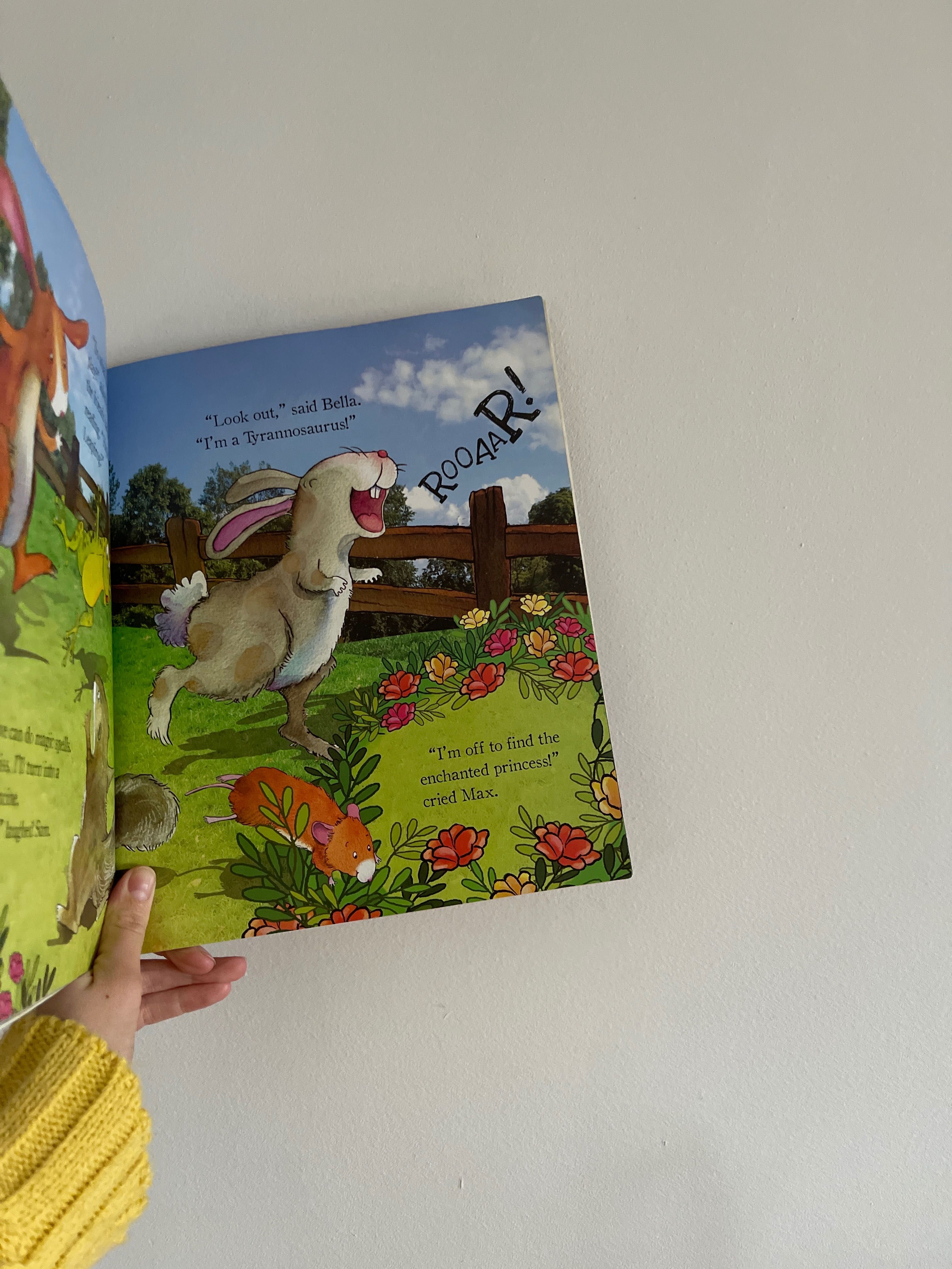 Bunny loves to read, książeczka po angielsku, książka po angielsku