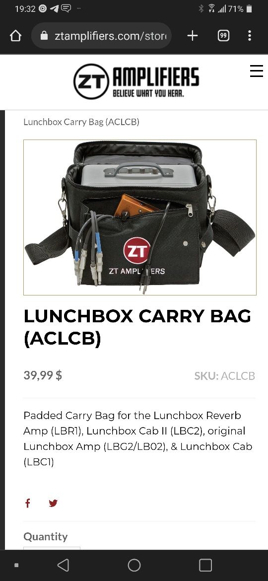 zt lunchbox lbg02 + zt carry bag