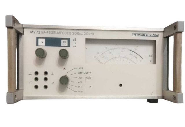 MIERNIK poziomu NAPIĘCIA MV 73 NF-Pegelmesser 30 Hz...20 kHz