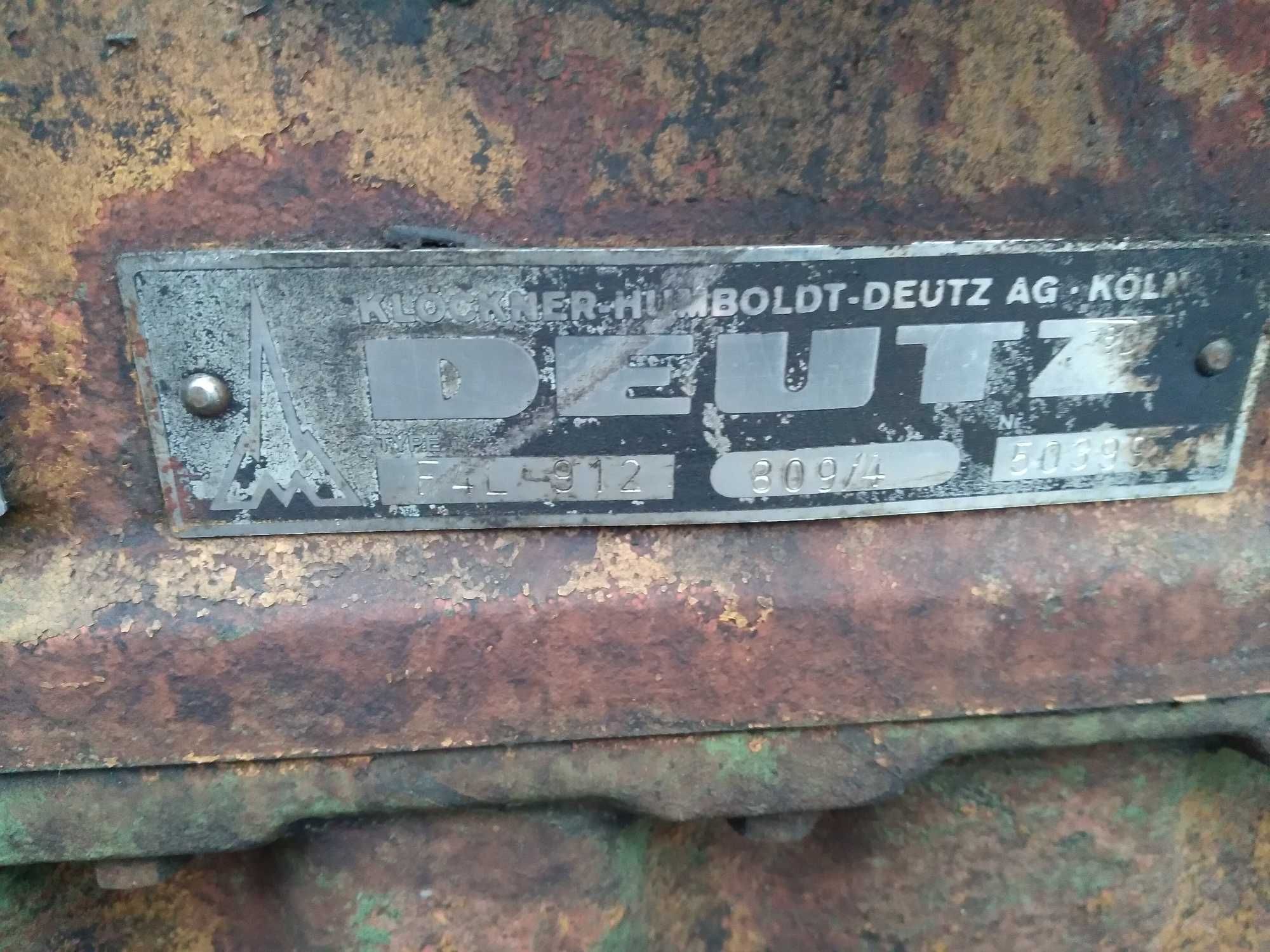 silnik Deutz F4L 912 sprawny, kompletny stan bdb