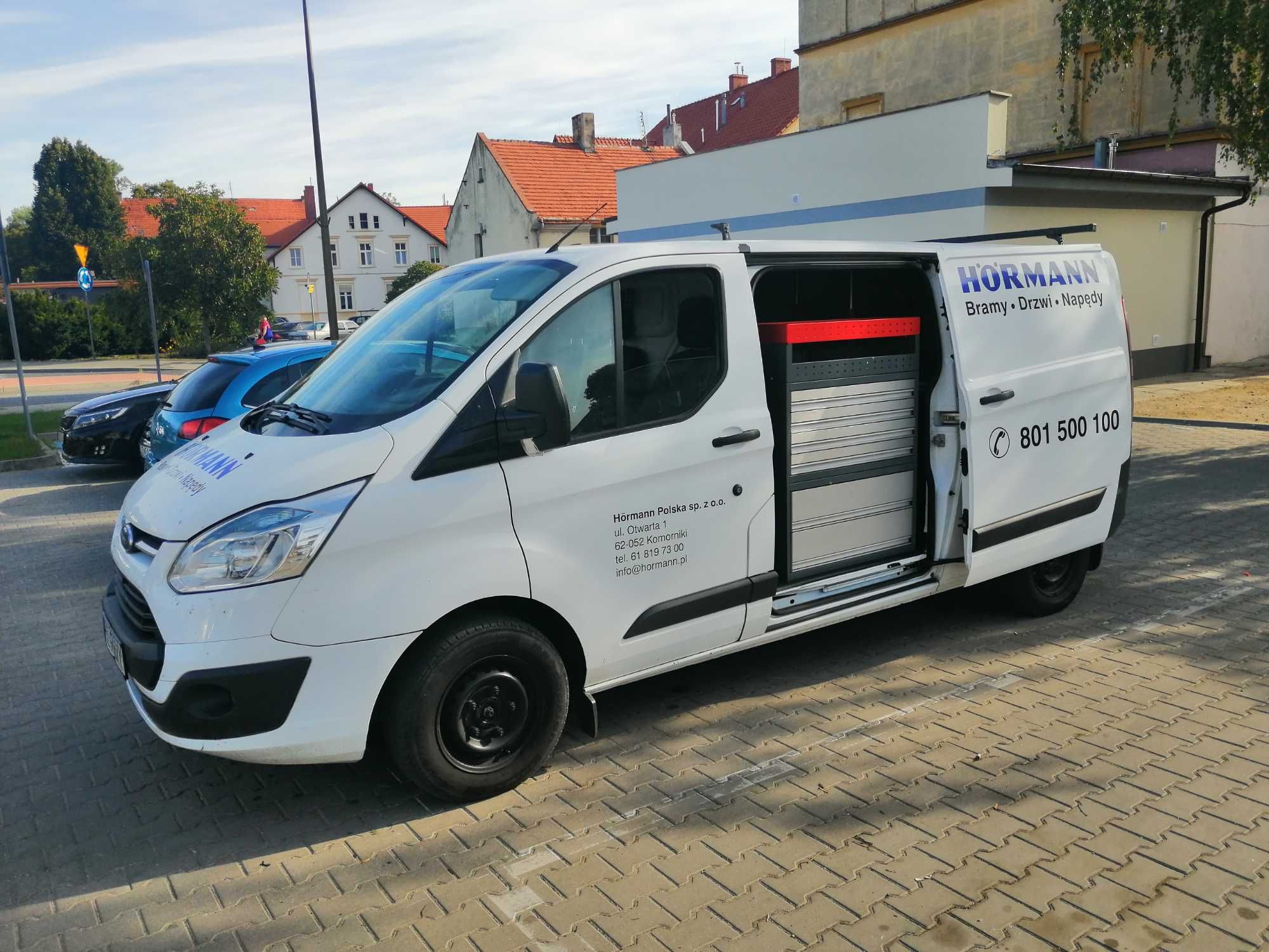 Ford Transit Custom zabudowa Wurth. VAT 1. Faktura.