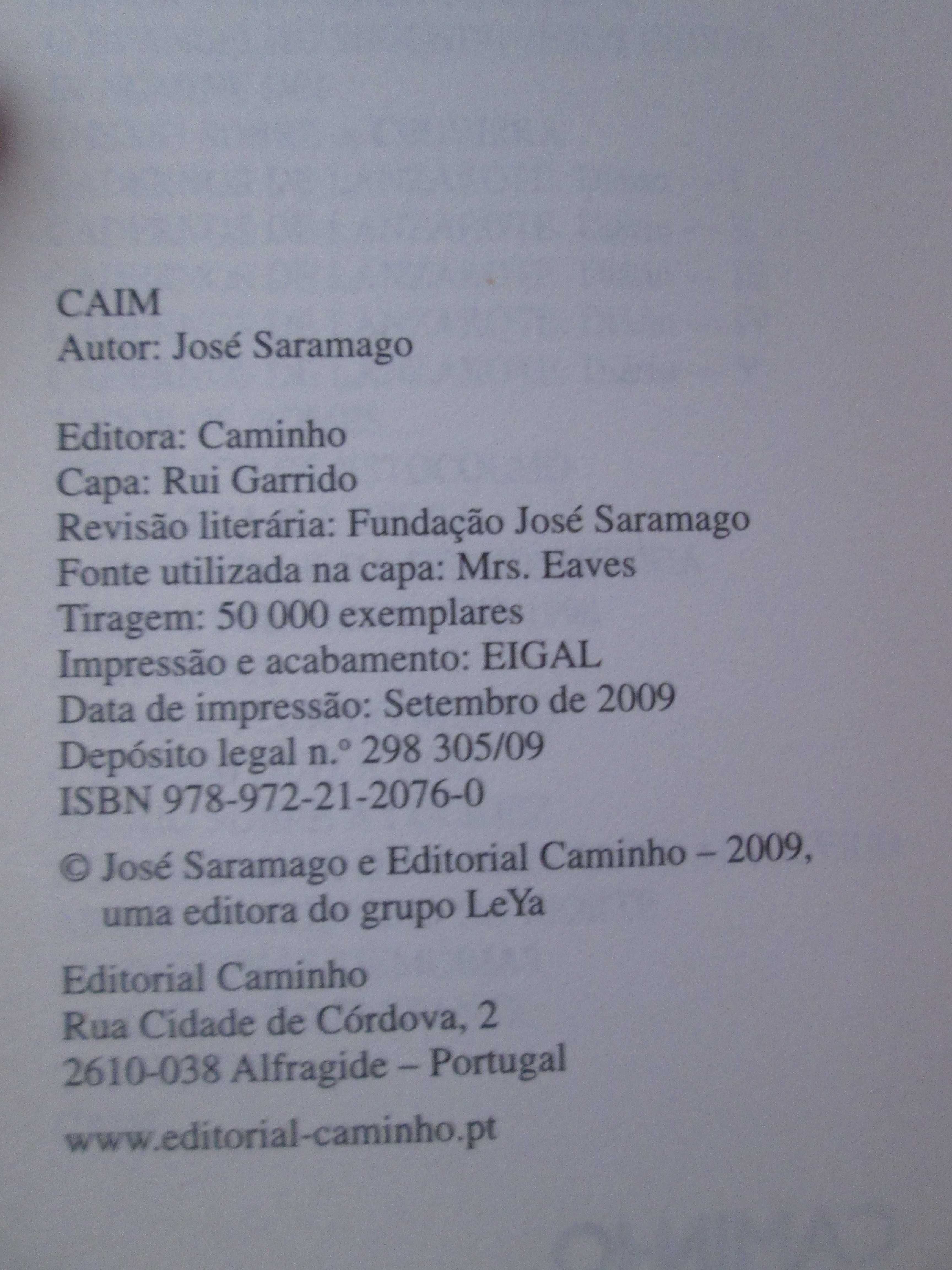 Caim- José Saramago