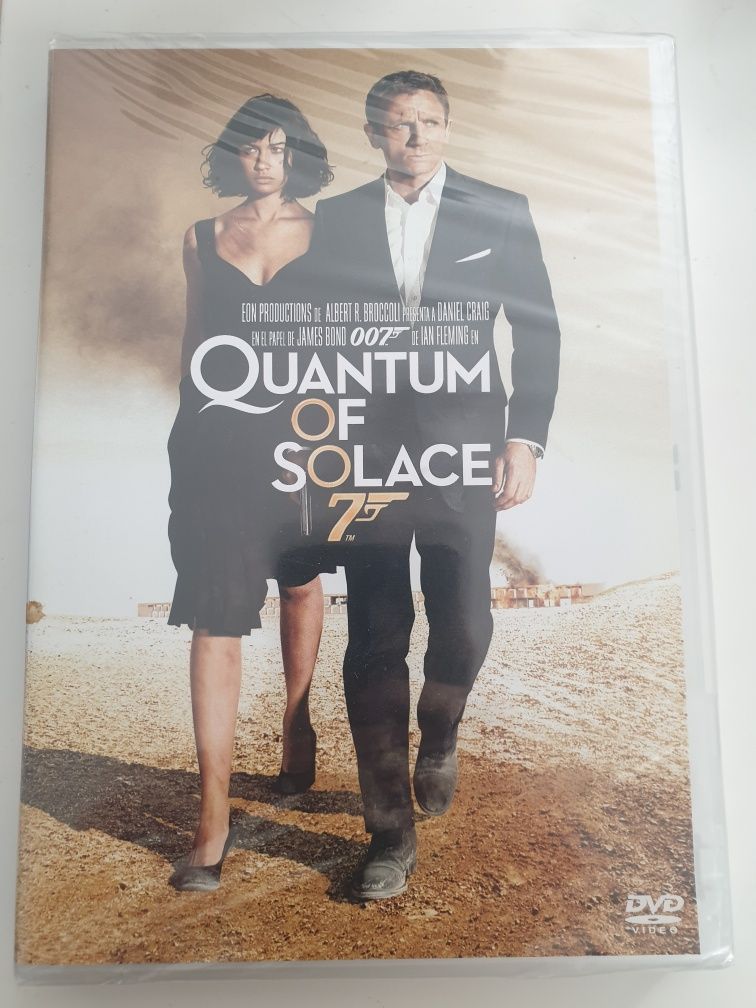 Quantum of Solace James Bond DVD, folia