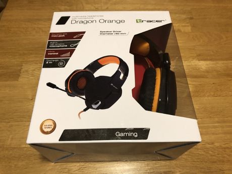 Słuchawki Tracer Dragon Orange