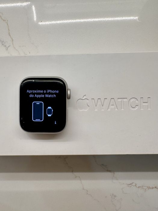 Apple Watch series 5 silver 40mm com carregador original