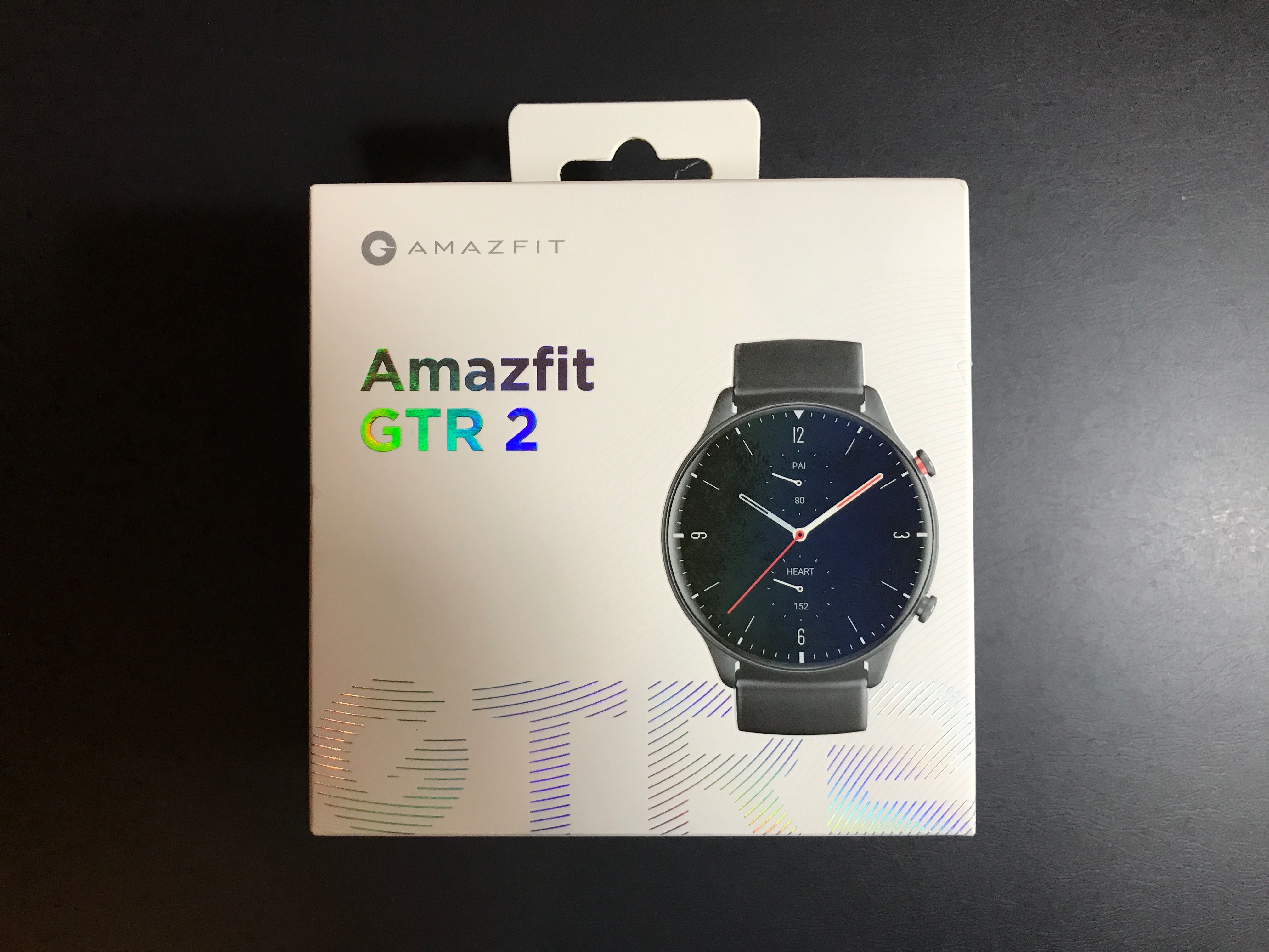 smartwatch amazfit GTR 2 Sport edition black (Producto Novo)