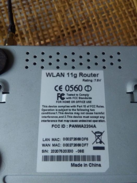 router + dodatkowa antena zamiana