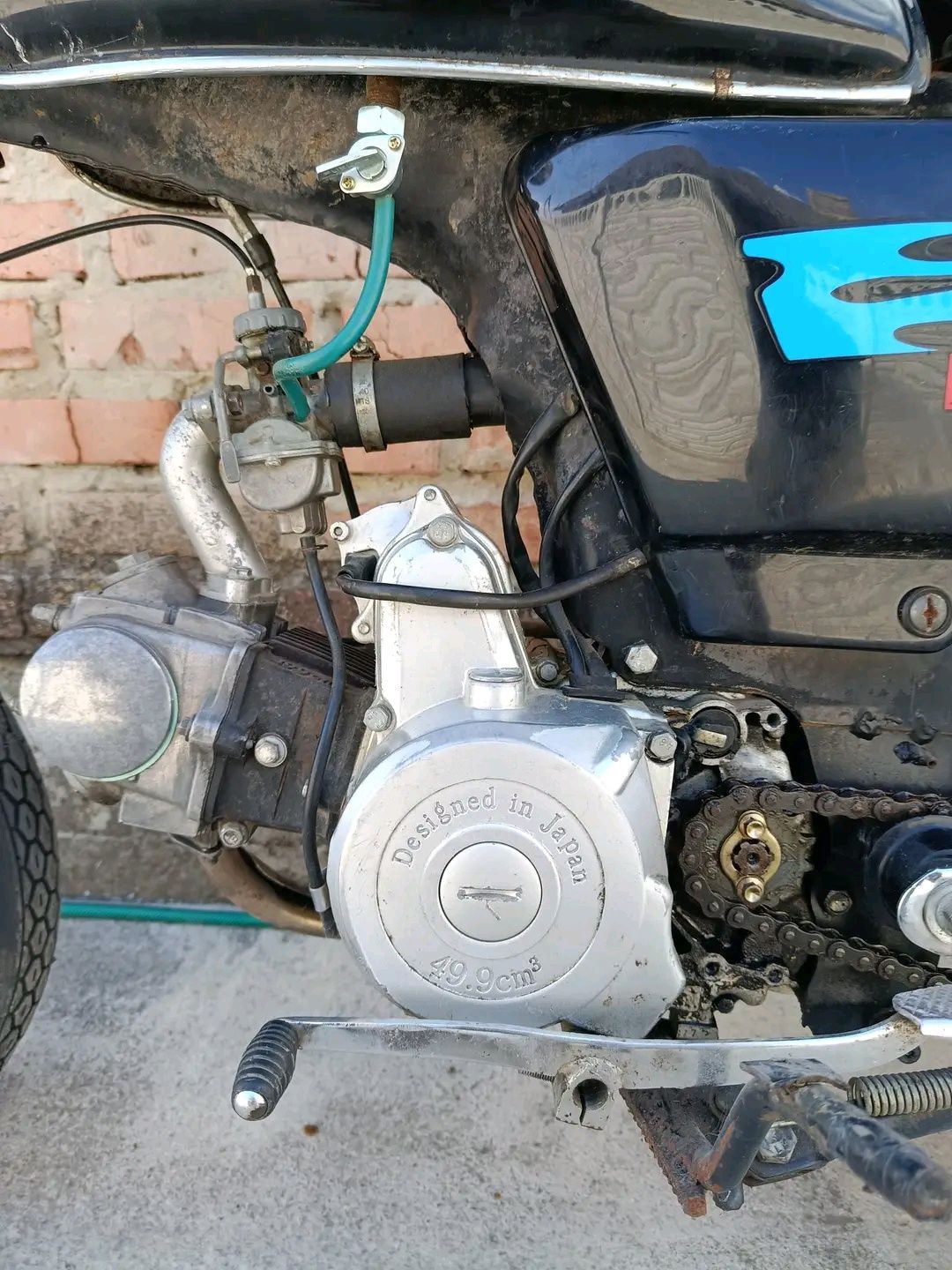 Мопед альфа zs50f 50 кубів