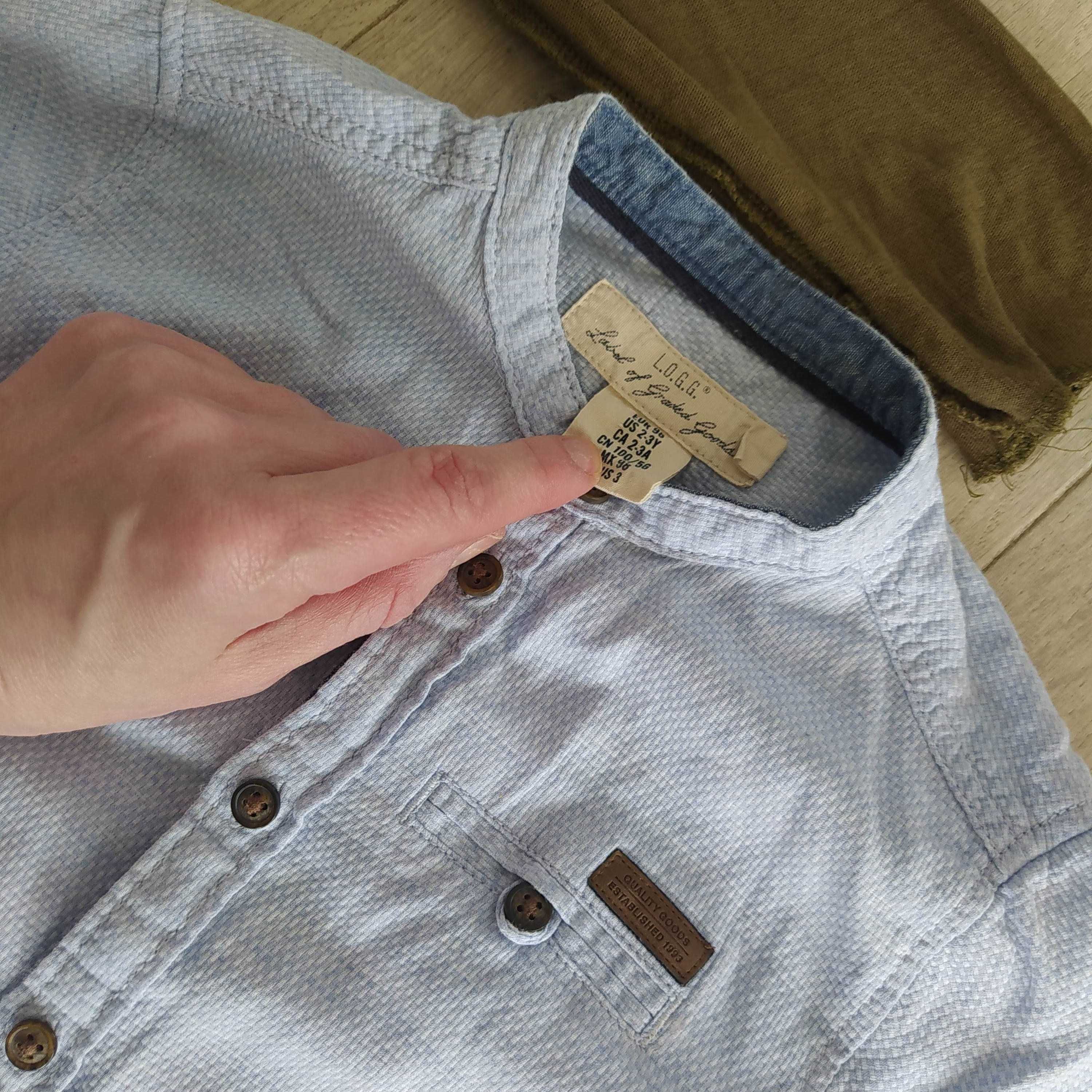 3 bluzeczki 2 długi rękaw i 1 krótki  r.98 dobre marki Zara H&M F&F