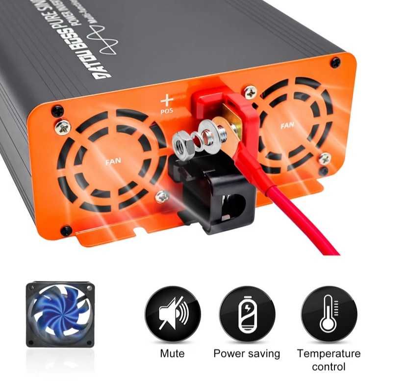Інвертор DATOUBOSS Pure Sine Wave Inverter 1500W(3000W)DC48/60V-AC230V