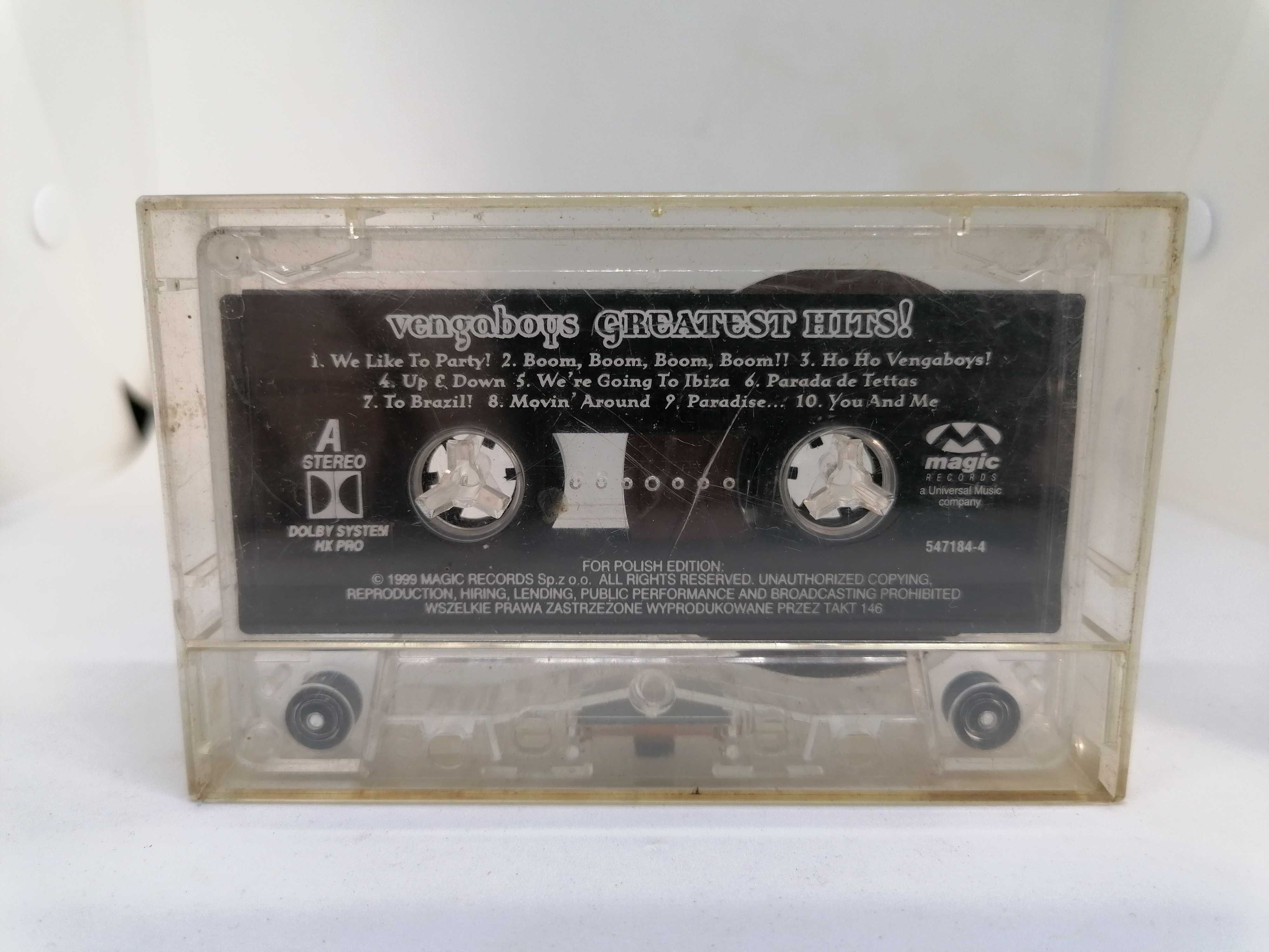 Vengaboys - Greatest Hits! - kaseta magnetofonowa