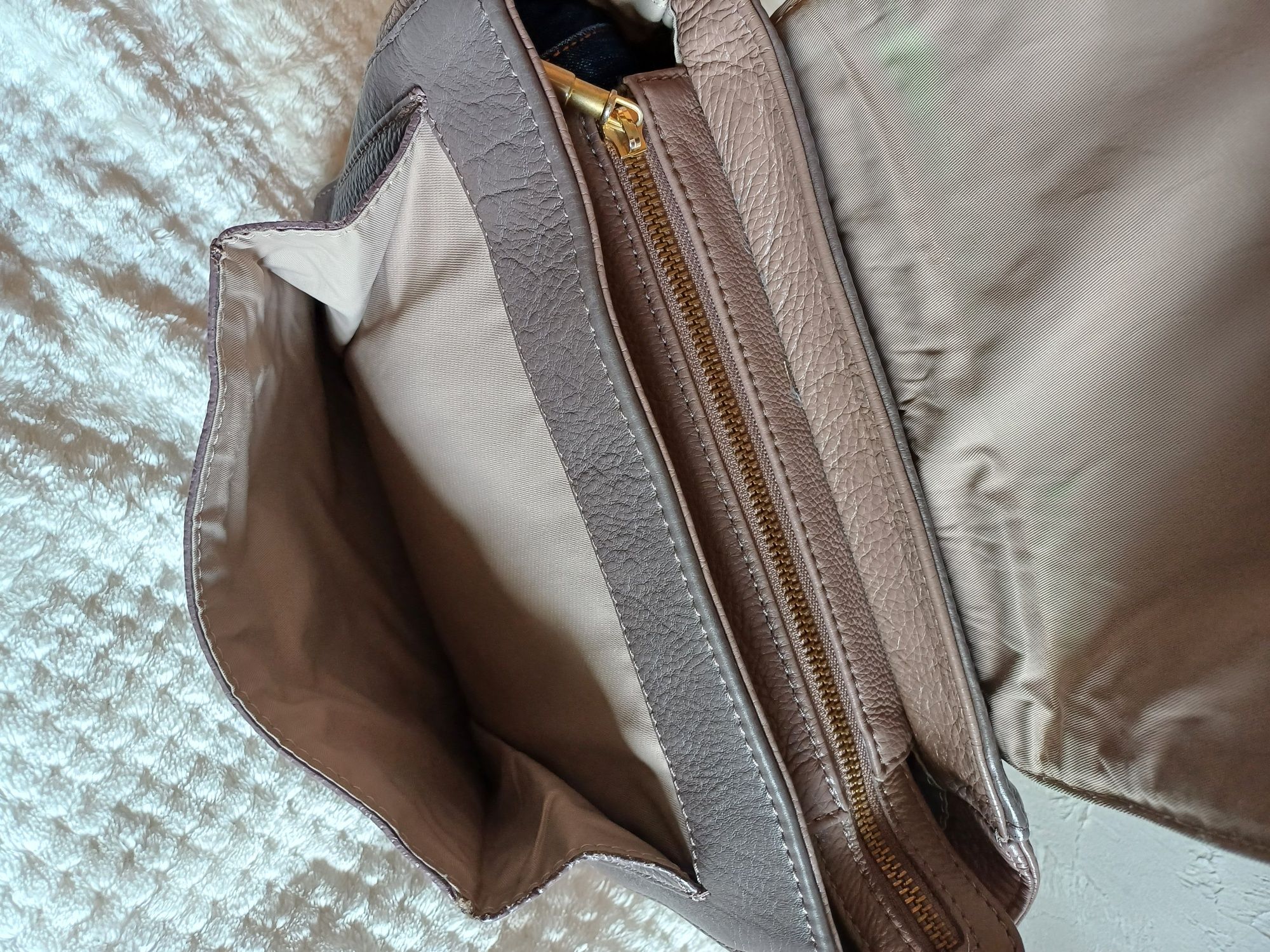Сумка Massimo Dutti натуральная кожа