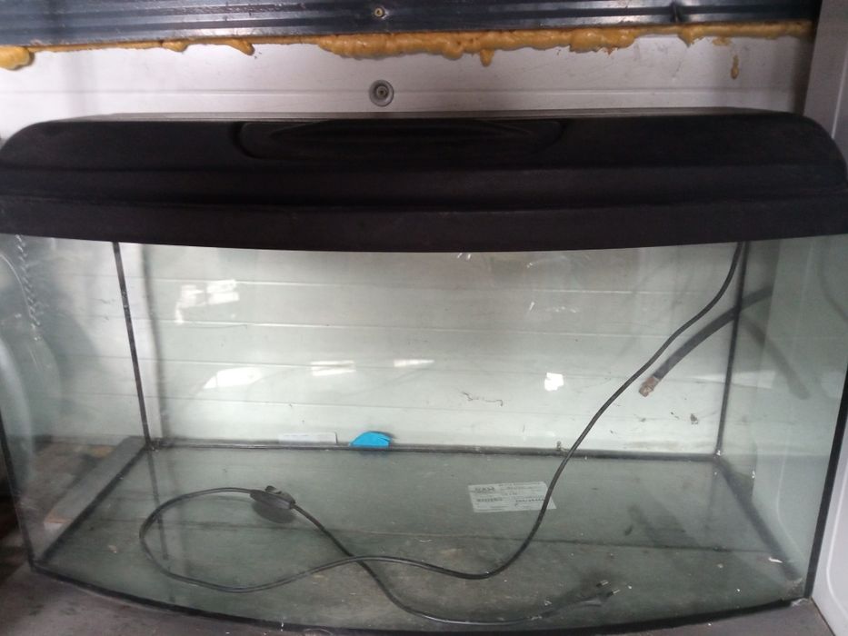 Akwarium panoramiczne 100l. Bez pokrywy