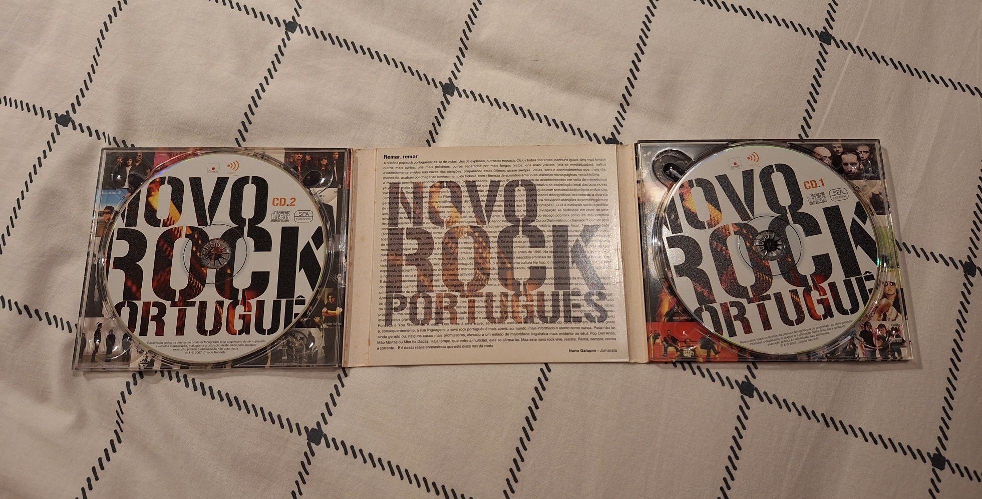 CD duplo Novo Rock Português