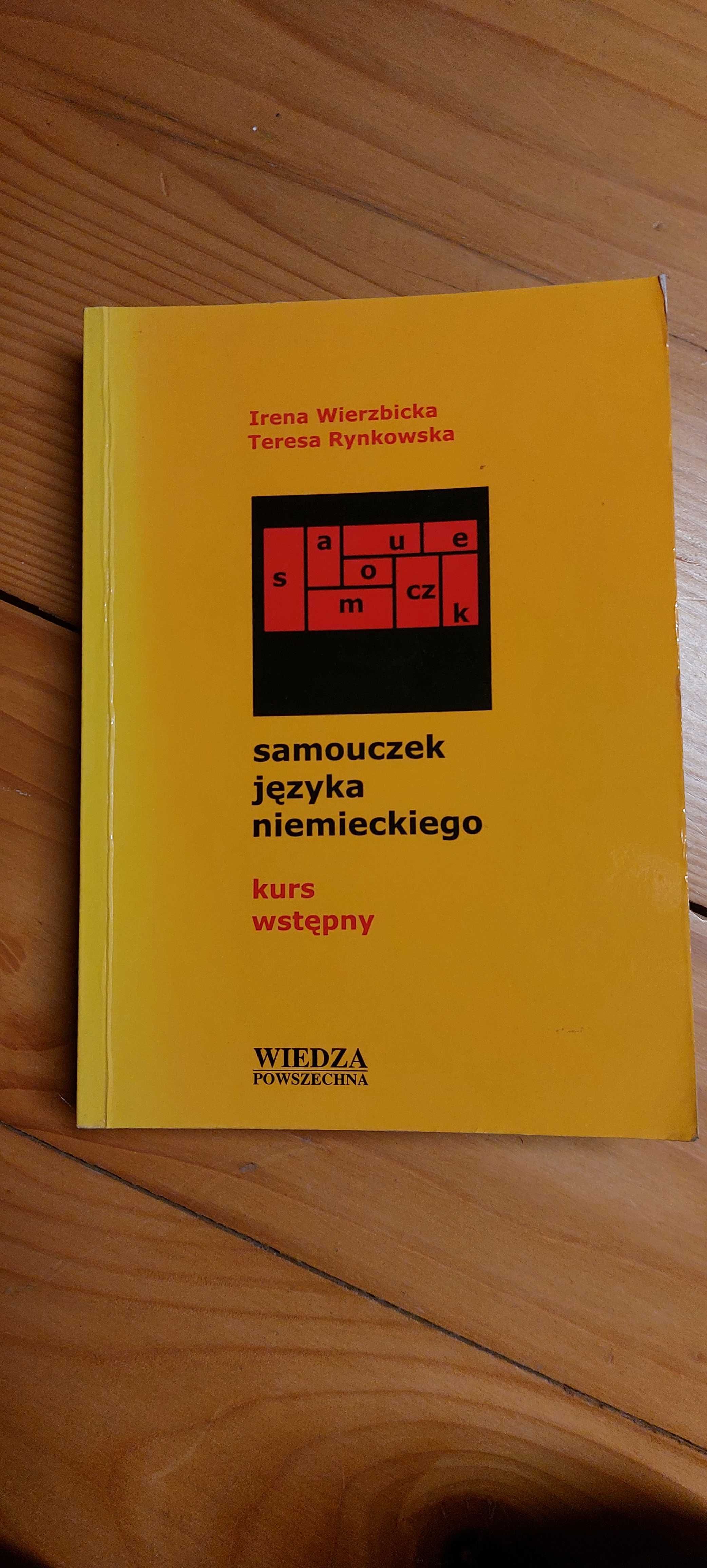 Samouczek języka niemieckiego kurs wstępny Wierzbicka Rynkowska