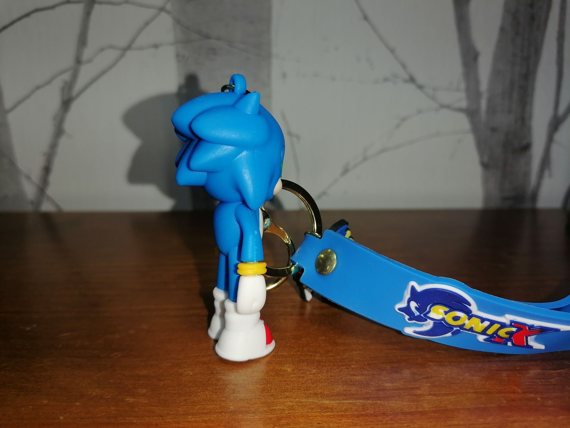 Sonic Patch mais Porta-chaves 3D