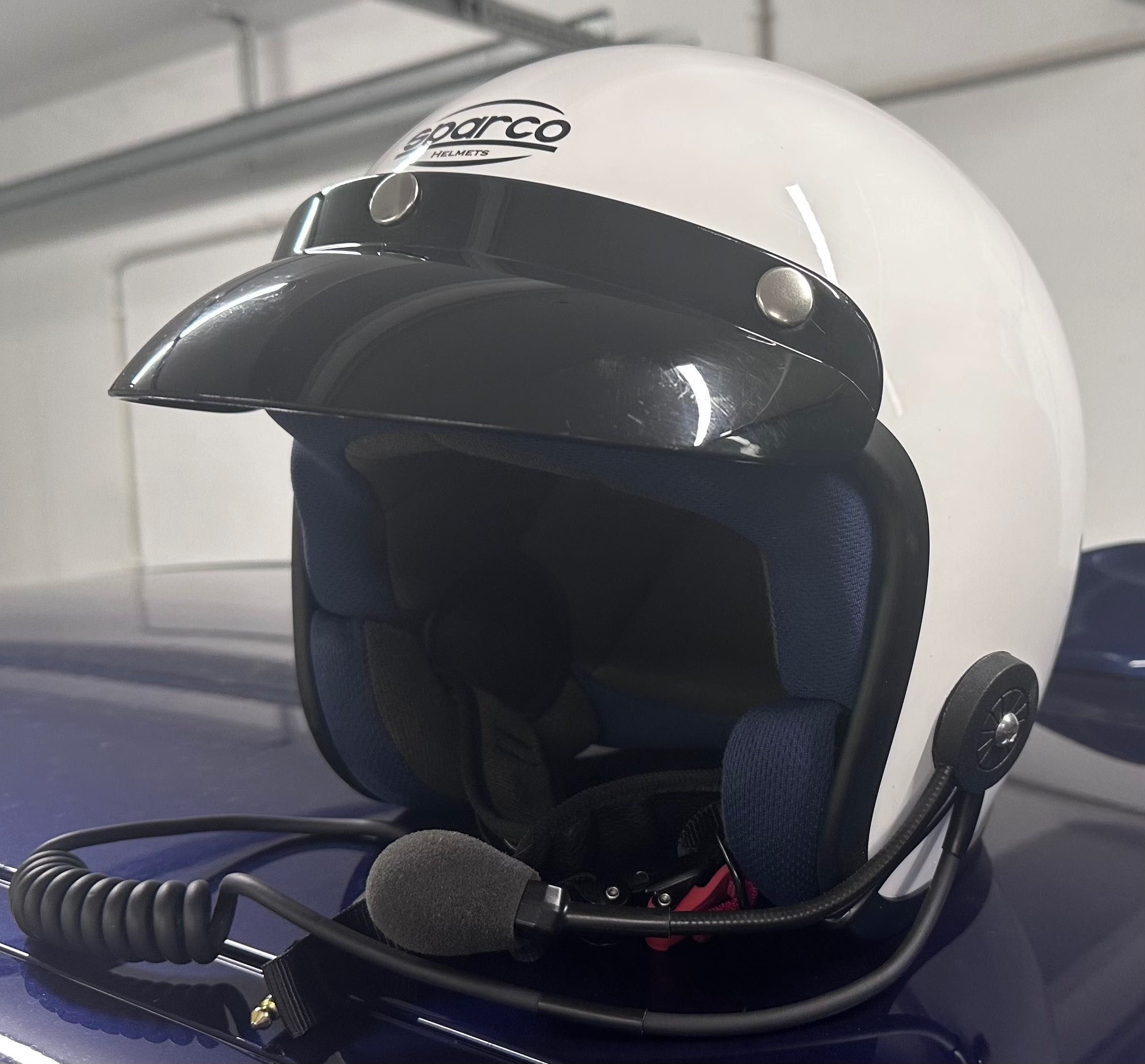 KASK SPARCO CLUB z interkomem Danmar KJS Rozmiar M