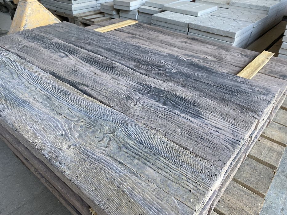 Тротуарная плитка бетонная доска