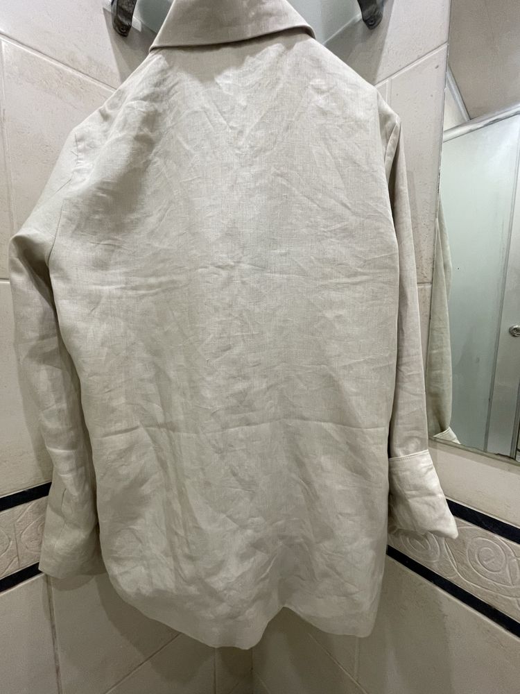 Жакет лен піджак Tommy Hilfiger Massimo dutti