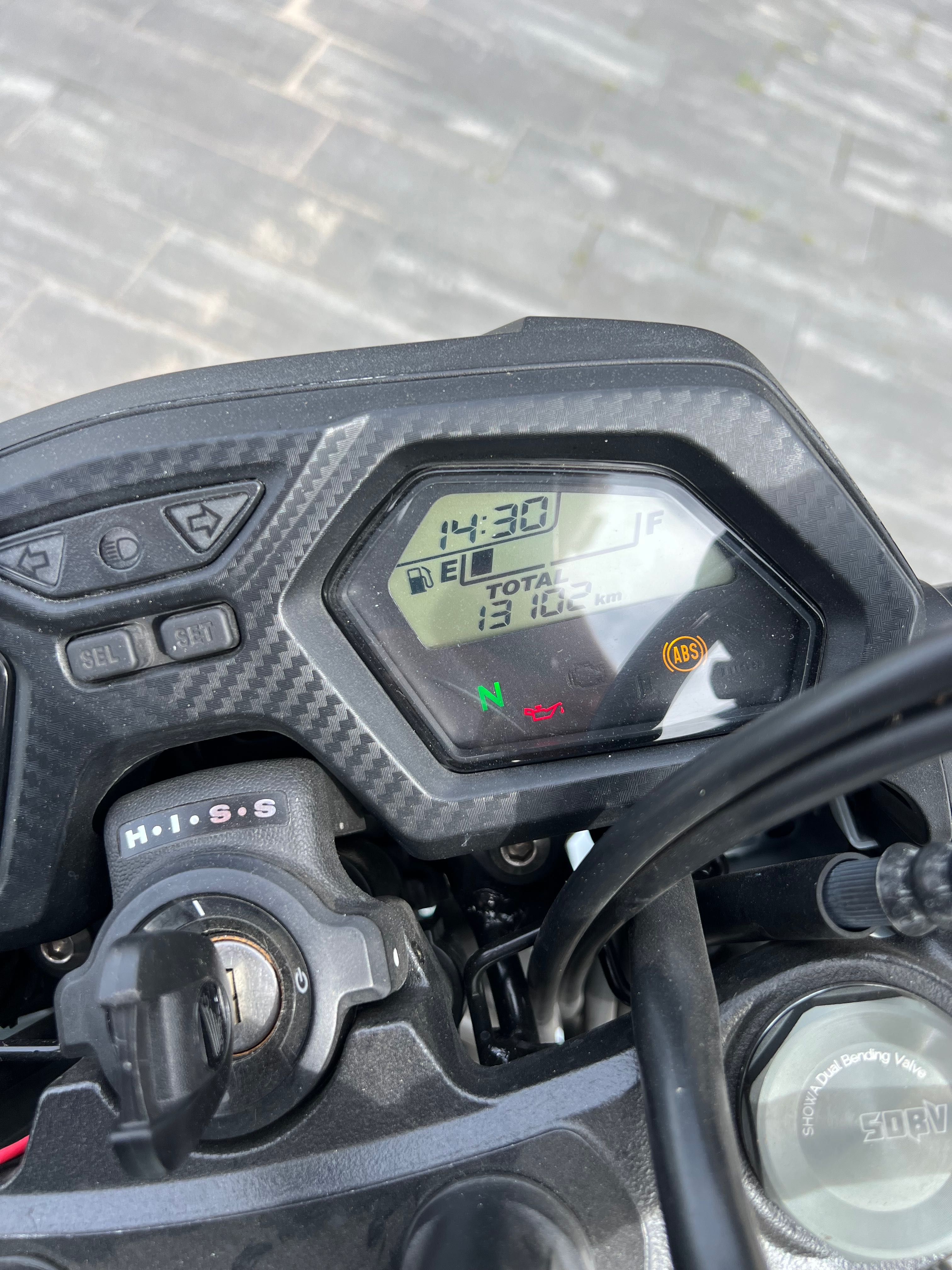 Honda cb650f akrapovic