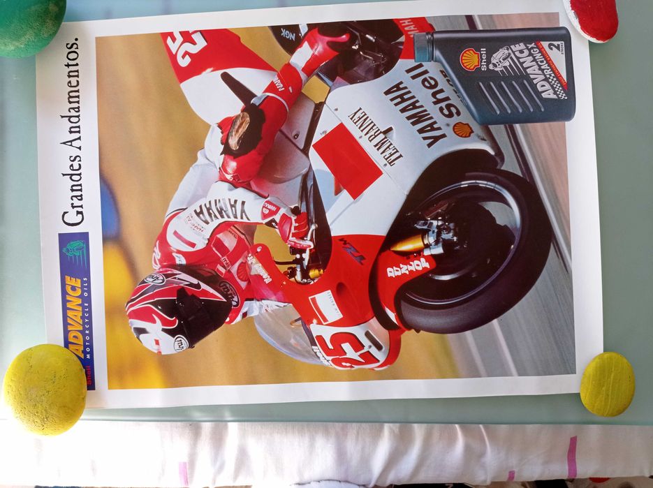 Posters Motas BMW / Shell - anos 90