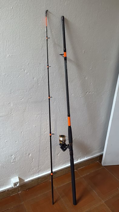 Vara de pesca.