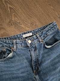 Denim c.o jeansy 40 L chinosy granatowe dżinsy mom fit skinny