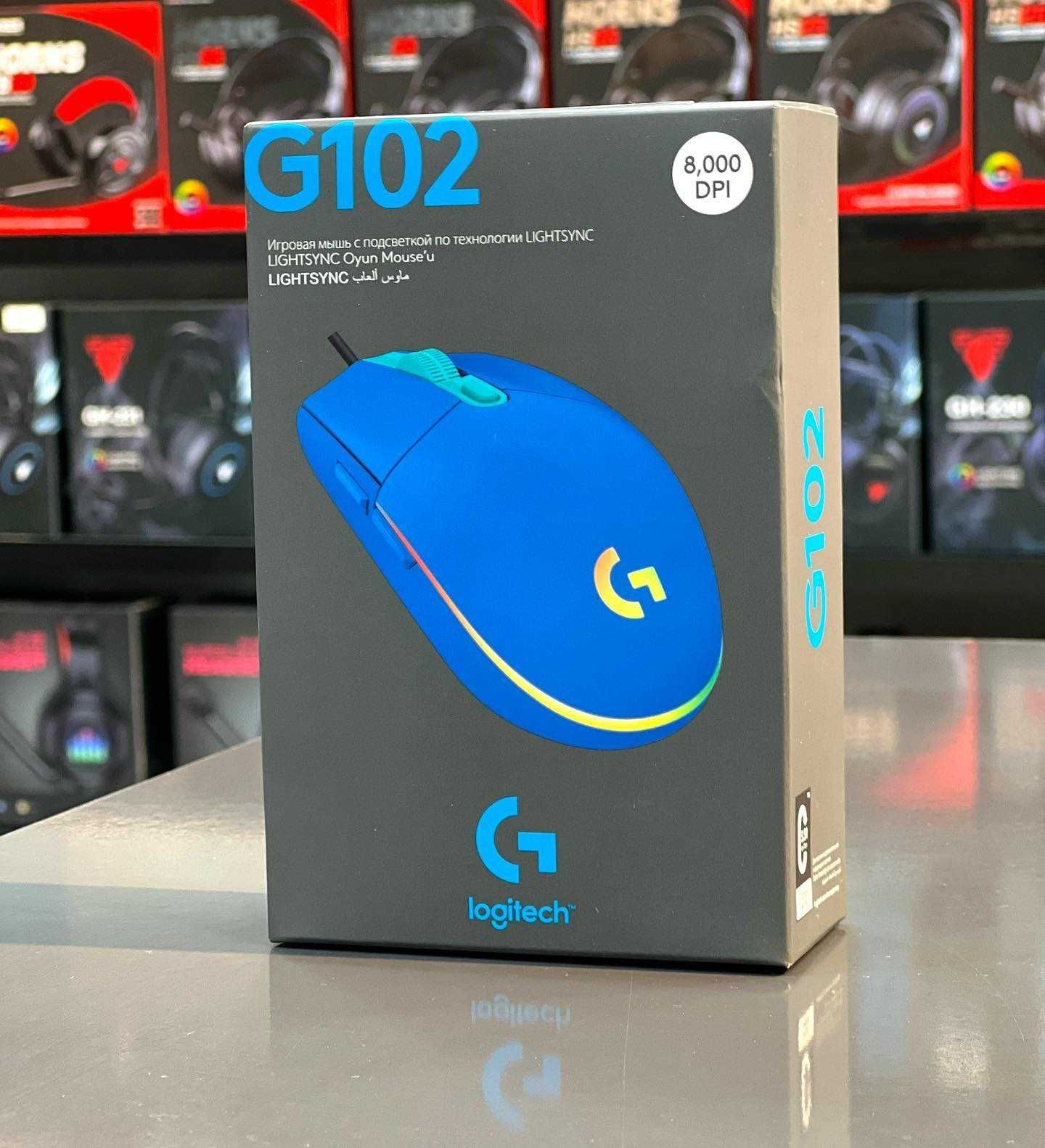 Ігрова мишка Logitech G102 Lightsync для геймерів для ПК та Ноутбука