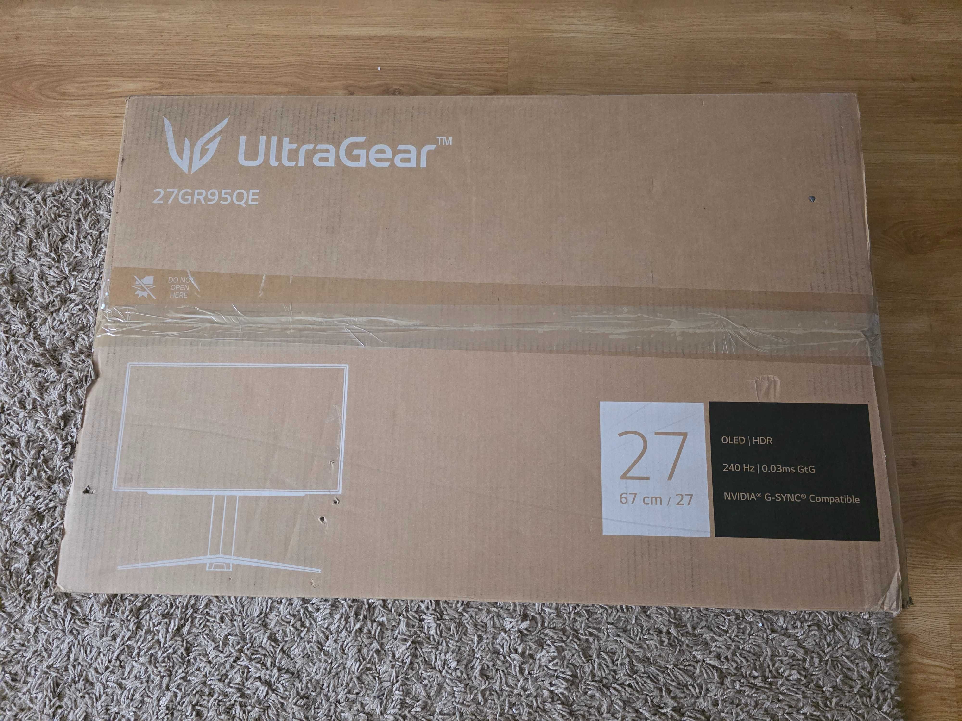 Monitor LG 27GR95QE OLED Stan Idealny