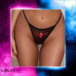 B54/Bielizna erotyczna majtki, stringi sexy NAPIS LOGO