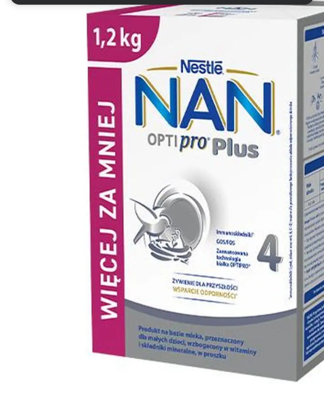 Mleko Nan 4 opakowanie 1.2kg