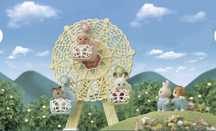 Roda  de jardim- Sylvaian families