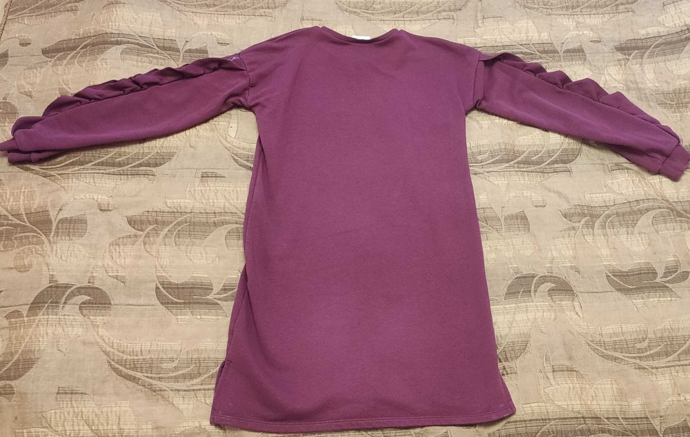 Платье-туника весна/осень для девочки 10-12 лет